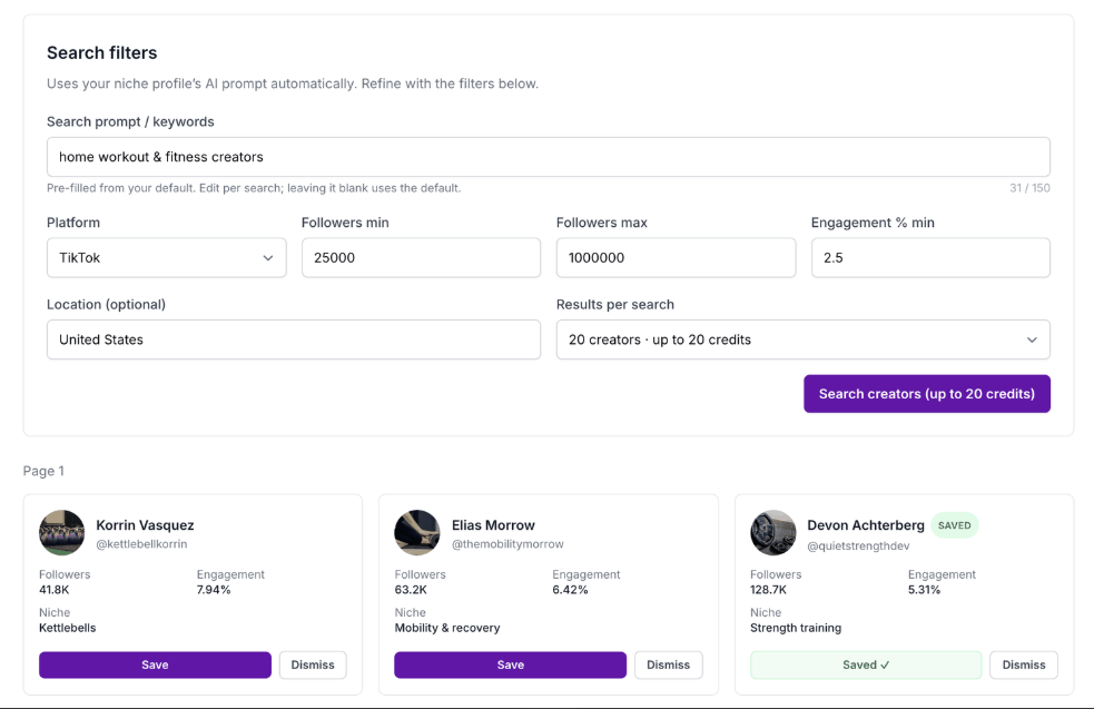 Dashboard analytics preview